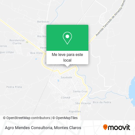 Agro Mendes Consultoria mapa