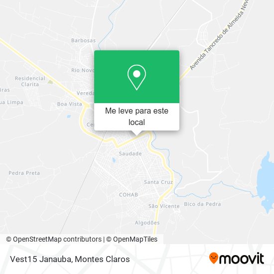 Vest15 Janauba mapa