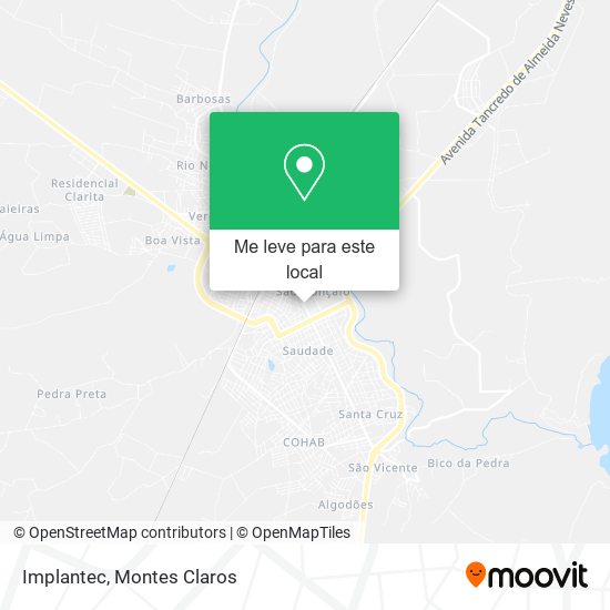 Implantec mapa