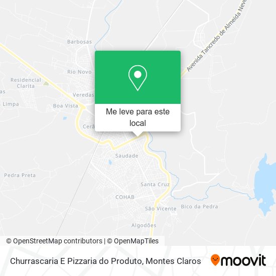 Churrascaria E Pizzaria do Produto mapa