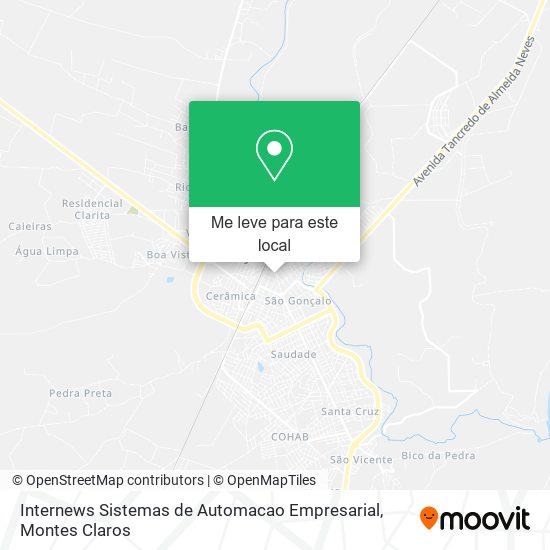 Internews Sistemas de Automacao Empresarial mapa