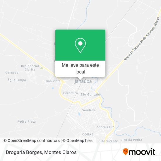 Drogaria Borges mapa