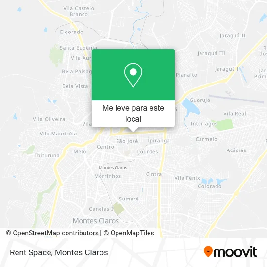 Rent Space mapa