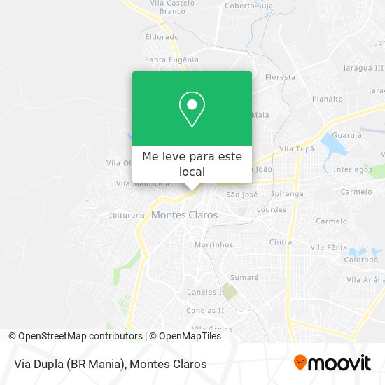 Via Dupla (BR Mania) mapa