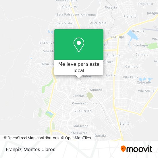 Franpiz mapa