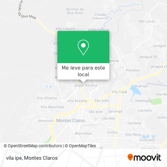 vila ipe mapa