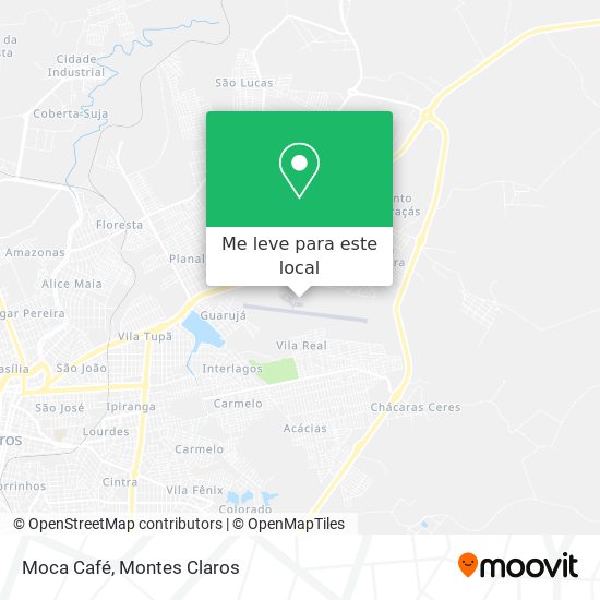 Moca Café mapa