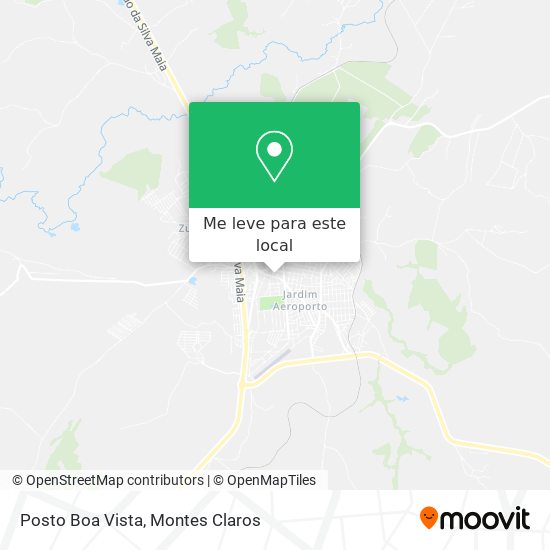 Posto Boa Vista mapa