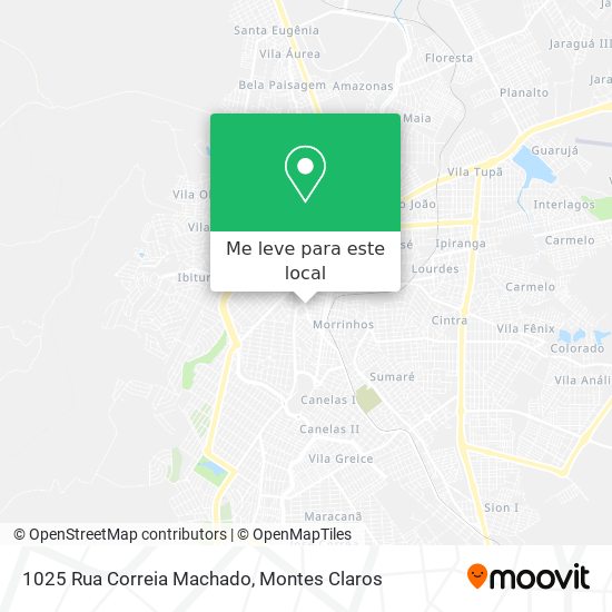 1025 Rua Correia Machado mapa