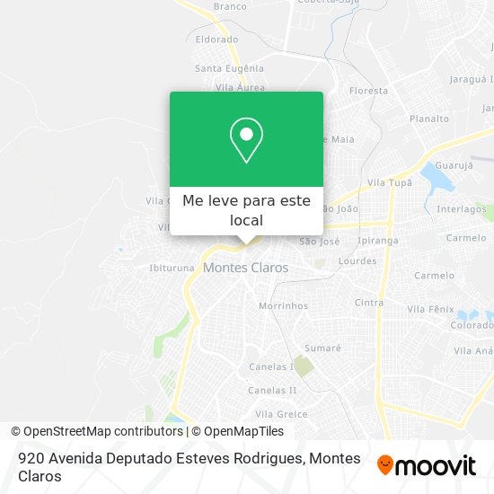 920 Avenida Deputado Esteves Rodrigues mapa