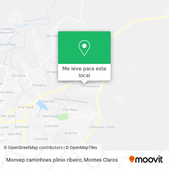 Monvep caminhoes plinio ribeiro mapa