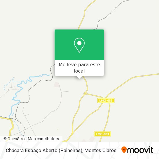 Chácara Espaço Aberto (Paineiras) mapa