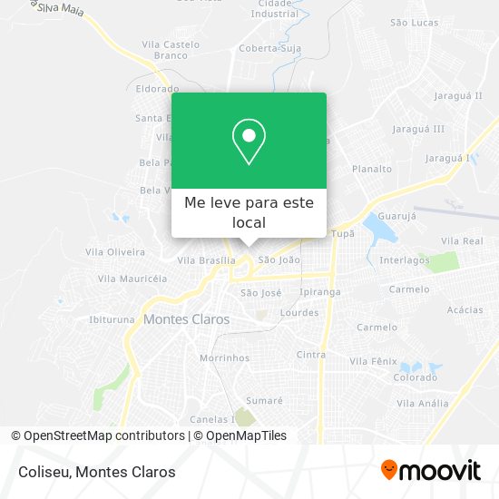 Coliseu mapa