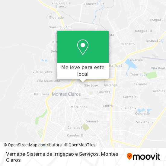 Vemape-Sistema de Irrigaçao e Serviços mapa