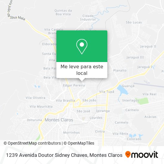 1239 Avenida Doutor Sidney Chaves mapa