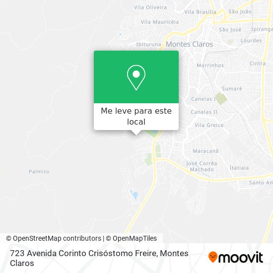 723 Avenida Corinto Crisóstomo Freire mapa