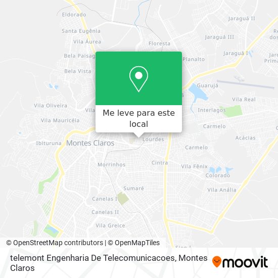 telemont Engenharia De Telecomunicacoes mapa