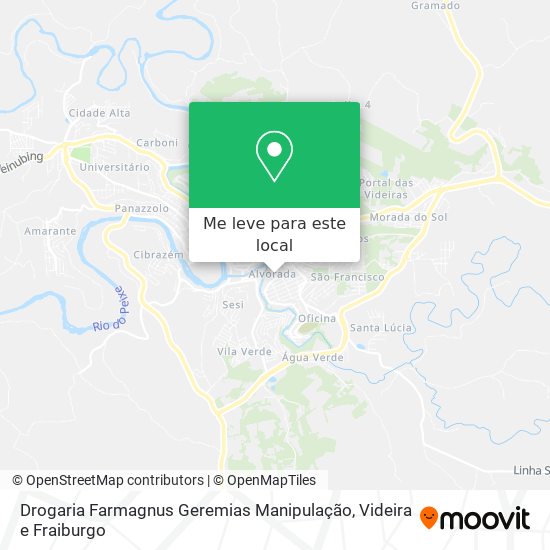 Drogaria Farmagnus Geremias Manipulação mapa