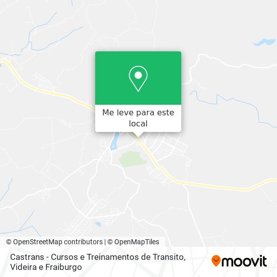 Castrans - Cursos e Treinamentos de Transito mapa