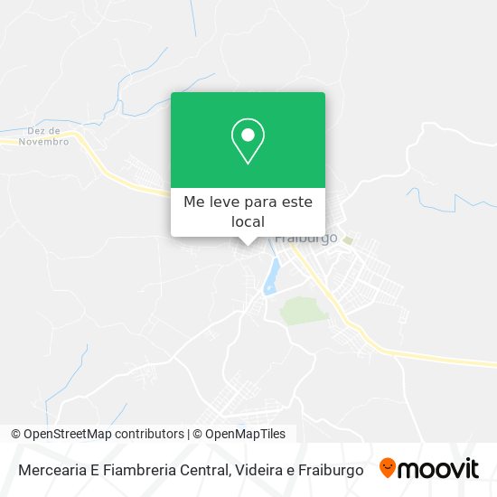 Mercearia E Fiambreria Central mapa