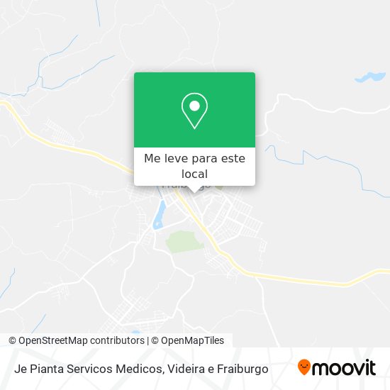 Je Pianta Servicos Medicos mapa