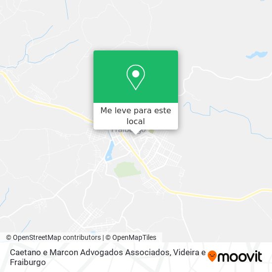 Caetano e Marcon Advogados Associados mapa