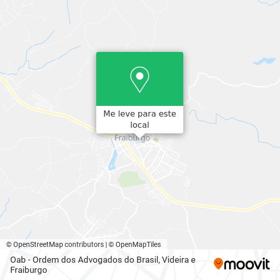 Oab - Ordem dos Advogados do Brasil mapa