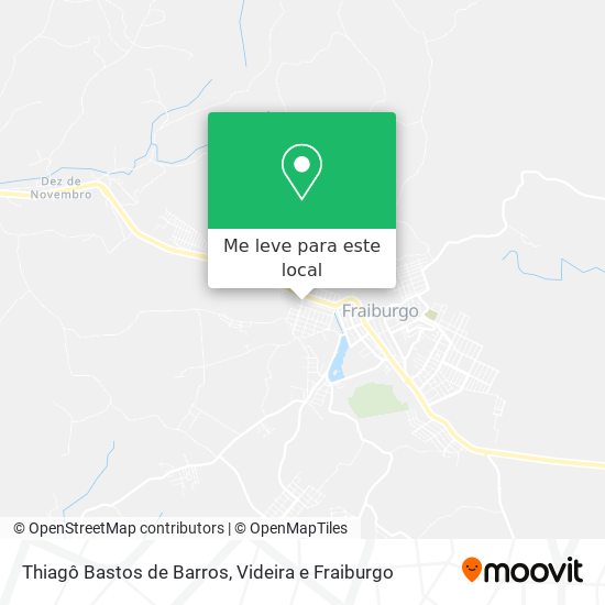 Thiagô Bastos de Barros mapa