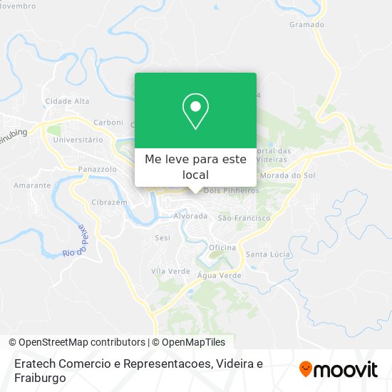 Eratech Comercio e Representacoes mapa