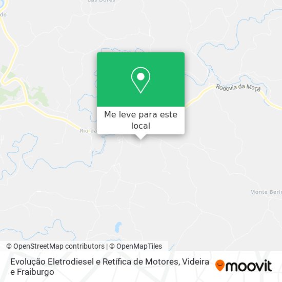 Evolução Eletrodiesel e Retífica de Motores mapa