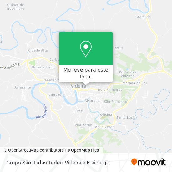Grupo São Judas Tadeu mapa
