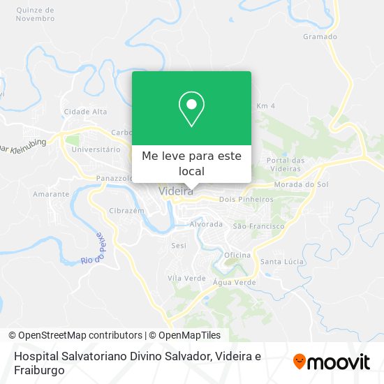 Hospital Salvatoriano Divino Salvador mapa