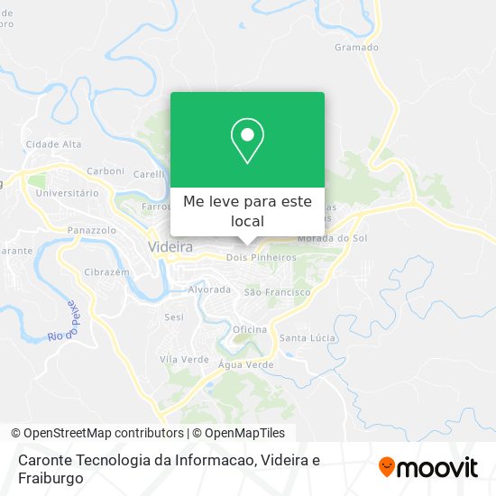 Caronte Tecnologia da Informacao mapa