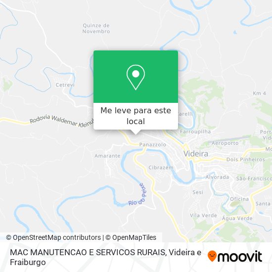 MAC MANUTENCAO E SERVICOS RURAIS mapa