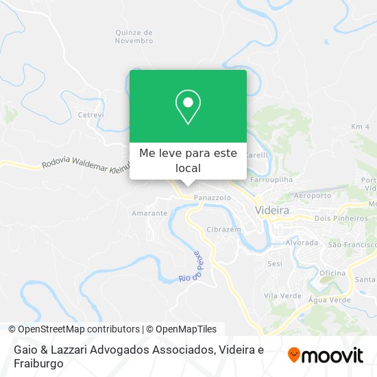 Gaio & Lazzari Advogados Associados mapa