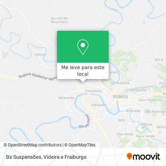 Bs Suspensões mapa