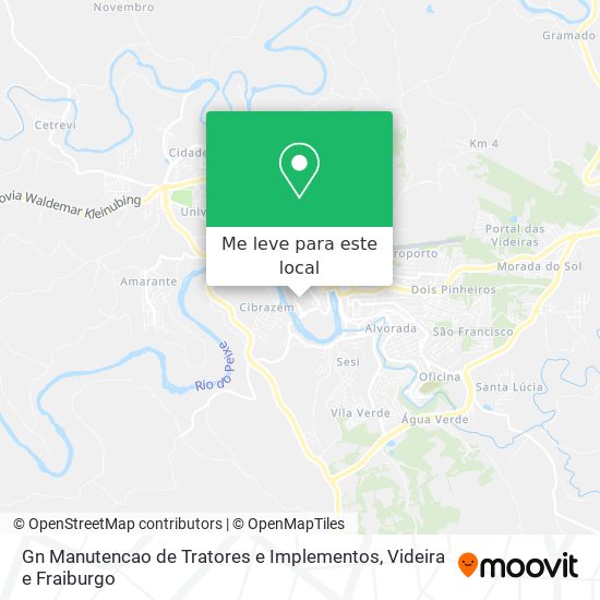 Gn Manutencao de Tratores e Implementos mapa