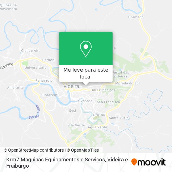 Krm7 Maquinas Equipamentos e Servicos mapa