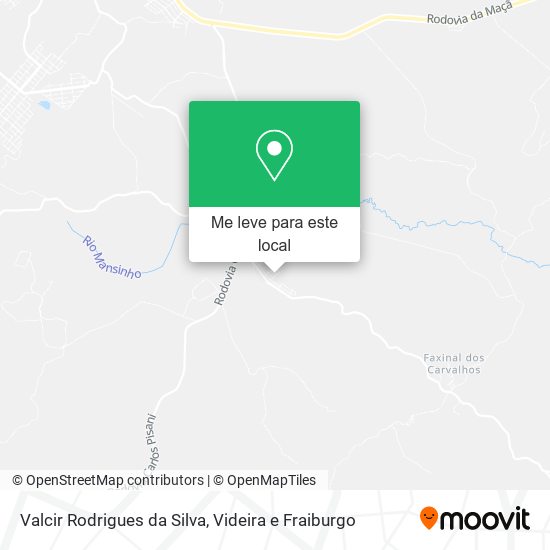 Valcir Rodrigues da Silva mapa