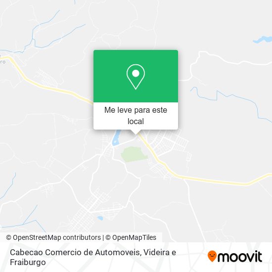 Cabecao Comercio de Automoveis mapa