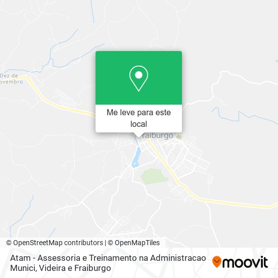 Atam - Assessoria e Treinamento na Administracao Munici mapa
