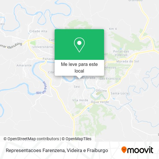 Representacoes Farenzena mapa