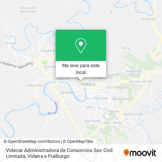 Videcar Administradora de Consorcios Soc Civil Limitada mapa