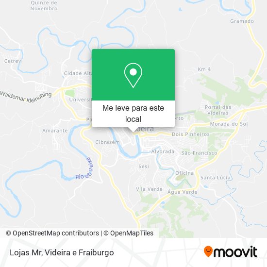 Lojas Mr mapa