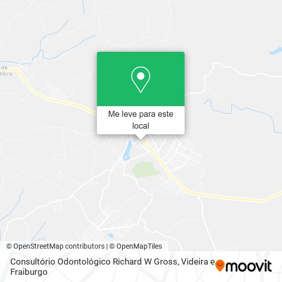 Consultório Odontológico Richard W Gross mapa