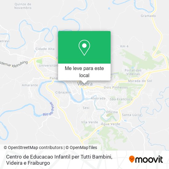 Centro de Educacao Infantil per Tutti Bambini mapa