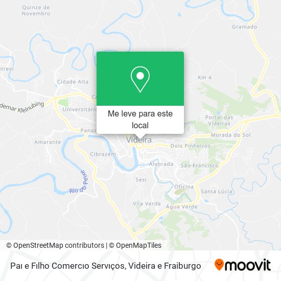 Paı e Fılho Comercıo Servıços mapa