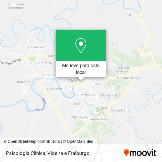 Psicologia Clinica mapa