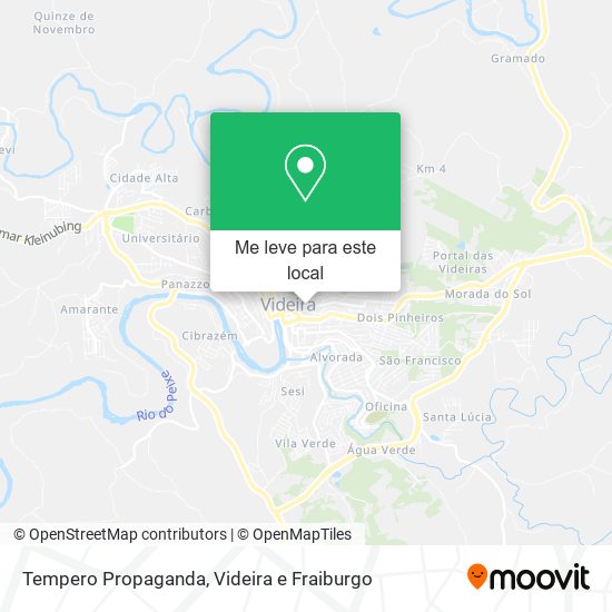 Tempero Propaganda mapa