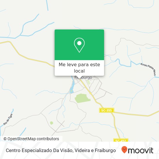 Centro Especializado Da Visão mapa